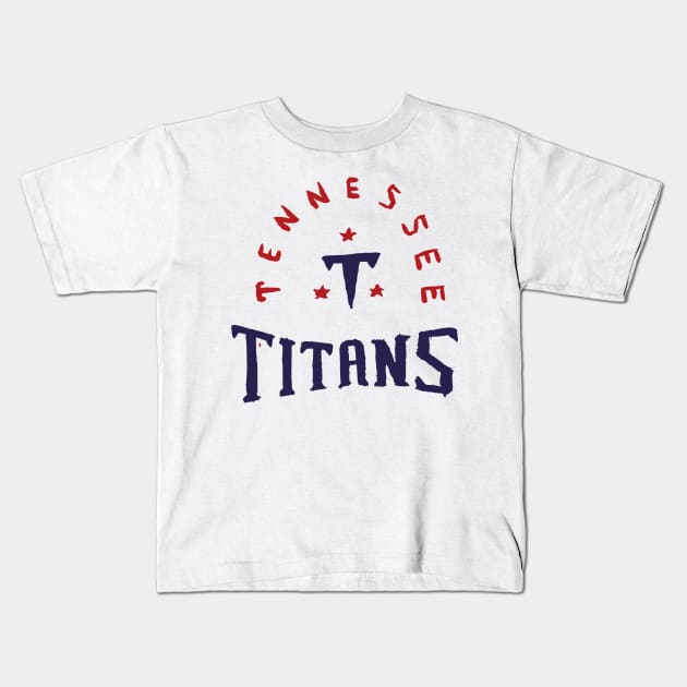 Tennessee Titaaaans 02 Kids T-Shirt by Very Simple Graph